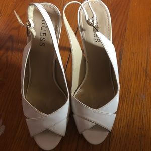 White guess shoes size 7.5
